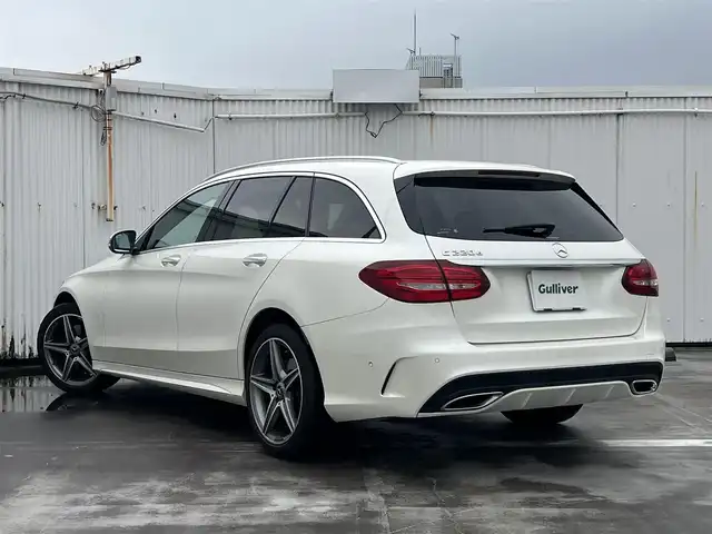 メルセデス・ベンツ Ｃ２２０ｄ ワゴン ローレウスエディション 広島県 2018(平30)年 6.3万km ダイヤモンドホワイト COMANDシステム/・8.4インチインチワイドディスプレイ/・COMANDコントローラー/・HDDナビ/・フルセグTV/・DVD/・USBインターフェース/・SDカードスロット/レーダーセーフティーパッケージ/・ディスタンスパイロットディストロニック/・ステアリングパイロット/・アクティブブレーキアシスト/・アクティブブレーキアシスト/・被害軽減ブレーキ付後方衝突警告システム/・アクティブブラインドスポットアシスト/・アクティブレーンキーピングアシスト/アクティブパーキングアシスト/シルバールーフレール/パノラミックスライディングルーフ/パワーバックドア/フロントパワーシート/・フロントシートヒーター