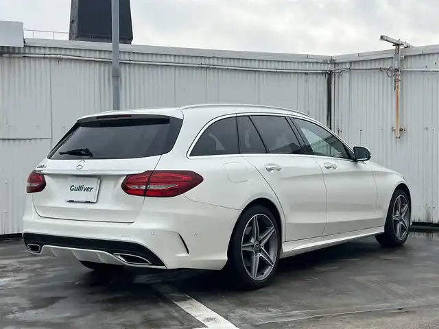 メルセデス・ベンツ Ｃ２２０ｄ ワゴン ローレウスエディション 広島県 2018(平30)年 6.3万km ダイヤモンドホワイト COMANDシステム/・8.4インチインチワイドディスプレイ/・COMANDコントローラー/・HDDナビ/・フルセグTV/・DVD/・USBインターフェース/・SDカードスロット/レーダーセーフティーパッケージ/・ディスタンスパイロットディストロニック/・ステアリングパイロット/・アクティブブレーキアシスト/・アクティブブレーキアシスト/・被害軽減ブレーキ付後方衝突警告システム/・アクティブブラインドスポットアシスト/・アクティブレーンキーピングアシスト/アクティブパーキングアシスト/シルバールーフレール/パノラミックスライディングルーフ/パワーバックドア/フロントパワーシート/・フロントシートヒーター