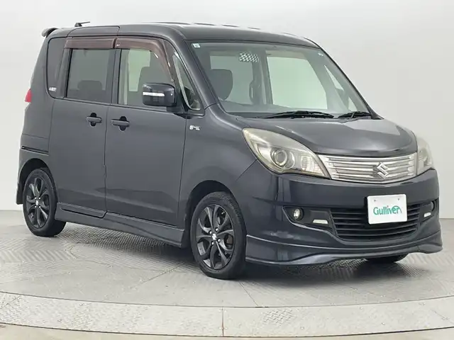 スズキ ソリオ ブラック&ホワイトⅡ 新潟県 2013(平25)年 11.2万km ブルーイッシュブラックパール3 4WD/両側パワースライド/シートヒーター/ステアリングリモコン