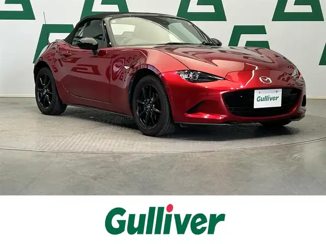 マツダ ロードスター S スペシャルパッケージ 鹿児島県 2018(平30)年 3.7万km ソウルレッドクリスタルM 禁煙車/純正ナビ(CD/DVD/フルセグTV/Bluetooth)/パドルシフト　/シートヒーター　/BOSEサウンドシステム　/コーナーセンサー/ブラインドスポットモニタリング　/車線逸脱警報/LEDヘッドライト/オートライト　/ＥＴＣ/純正フロアマット/スマートキー/プッシュスタート
