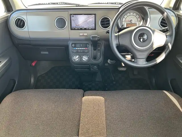 スズキ ラパン G 新潟県 2012(平24)年 4万km ブルーイッシュブラックパール3 4WD/社外ナビ/(AM/FM/CD/DVD/ワンセグ)/ETC/シートヒーター/電格ミラー/ドアバイザー/プッシュスタート/スマートキー