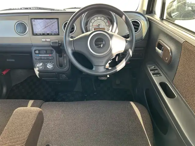 スズキ ラパン G 新潟県 2012(平24)年 4万km ブルーイッシュブラックパール3 4WD/社外ナビ/(AM/FM/CD/DVD/ワンセグ)/ETC/シートヒーター/電格ミラー/ドアバイザー/プッシュスタート/スマートキー