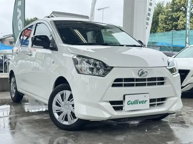 ダイハツ ミラ イース X SAⅢ 兵庫県 2022(令4)年 1万km ホワイト スマートアシスト3/距離9300km/キーレスキー/フロアマット/コーナーセンサー/オートライト/ハイビームアシスト/アイドリングストップ