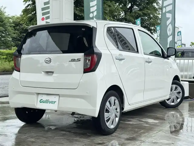 ダイハツ ミラ イース X SAⅢ 兵庫県 2022(令4)年 1万km ホワイト スマートアシスト3/距離9300km/キーレスキー/フロアマット/コーナーセンサー/オートライト/ハイビームアシスト/アイドリングストップ