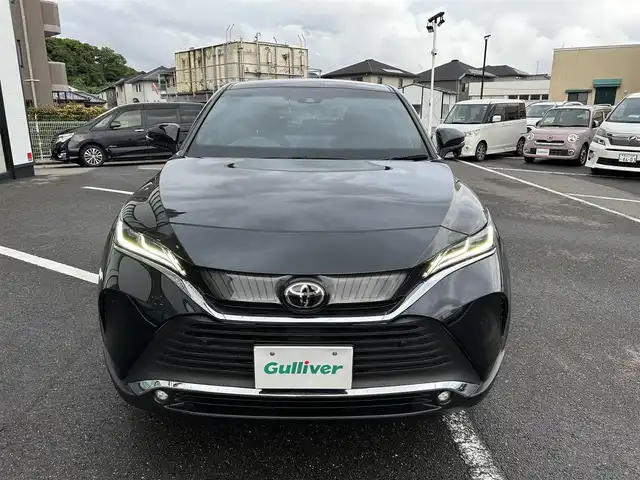 トヨタ ハリアー G 長崎県 2023(令5)年 1.1万km プレシャスブラックパール 純正ナビ/フルセグテレビ/18インチアルミホイール/バックカメラ/プッシュスタート/パワーステアリング/スマートキー/ワンオーナー/レーダークルーズコントロールシステム/レーントレーシングアシスト/プリクラッシュセーフティ/デジタルインナーミラー/アダプティブハイビーム