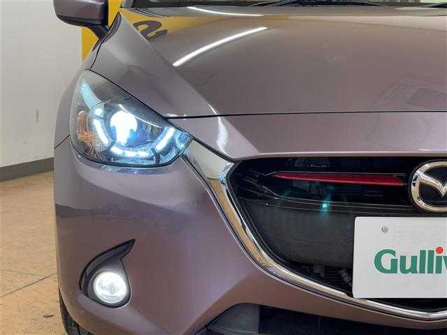 マツダ デミオ XD ツーリング Lパッケージ 群馬県 2014(平26)年 5.9万km スモーキーローズマイカ 純正SDナビ/　　BT/USB/AUX/バックカメラ/クルーズコントロール/LEDオートライト/ハーフレザーシート/純正16インチAW/レーンアシスト/パドルシフト/ステアリングスイッチ/USBポート/アイドリングストップ/横滑り防止装置/サイド・カーテンエアバッグ/スマートキー/ビルトインETC/ターボ