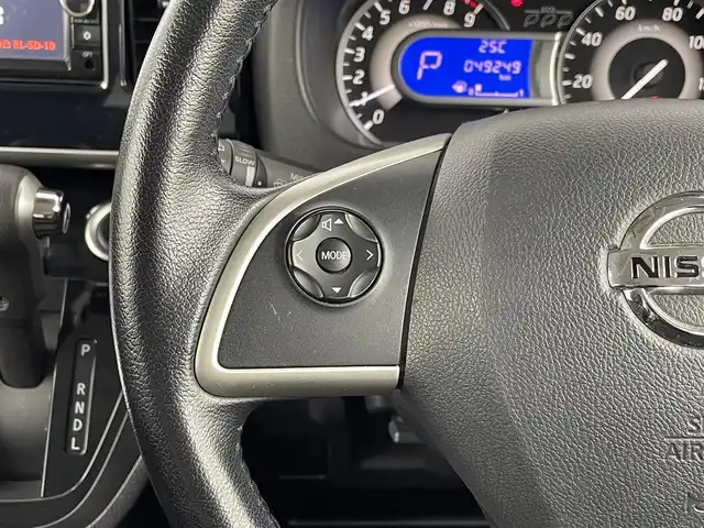 日産 デイズ ルークス ハイウェイスターターボ 埼玉県 2014(平26)年 5万km モカブラウンP 両側パワースライドドア/純正メモリナビ(型式：MC314D-W)/全方位モニター/ドライブレコーダー/ETC/HIDヘッドライト/純正フロアマット/プッシュスタート/スマートキー/スペアキー1本