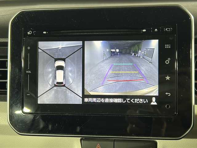 スズキ イグニス ハイブリッド MZ 沖縄県 2016(平28)年 12.3万km ヘリオスゴールドPM 禁煙車/純正ナビ/（フルセグTV/CD/BT）/全方位カメラ/ステアリングスイッチ/デュアルカメラブレーキサポート/シートヒーター/ビルドインETC/ドアバイザー/純正アルミホイール/純正フロアマット/保証書/取扱説明書/スペアキー