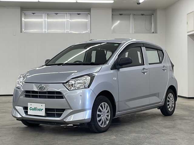 ダイハツ ミラ イース L SAⅢ 長崎県 2021(令3)年 1.7万km ブライトシルバーメタリック 禁煙車/オーディオ付き/前後ドライブレコーダー/コーナーセンサー/衝突軽減システム/ハロゲンライト/オートライト/オートハイビーム/スペアキー/車両取説