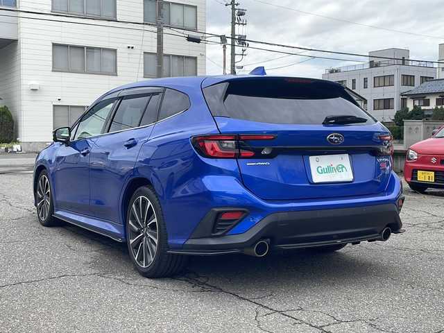 スバル レヴォーグ 1．8STIスポーツ EX 福井県 2021(令3)年 5.1万km WRブルーパール ワンオーナー /ターボ/4WD/メーカー純正ナビゲーション/（Bluetooth）/フルセグテレビ /サイドカメラ/バックカメラ/アイサイト/アダプティブクルーズコントロール/レーンキープアシスト/LEDヘッドライト/LEDフォグランプ/パワーバックドア/レザーシート/パワーシート /（メモリ付き）/パドルシフト/USBポート/ETC/シートヒーター /クリアランスソナー /オートリトラミラー /プッシュスタート/バックカメラ/保証書/取扱説明書