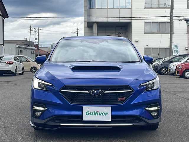 スバル レヴォーグ 1．8STIスポーツ EX 福井県 2021(令3)年 5.1万km WRブルーパール ワンオーナー /ターボ/4WD/メーカー純正ナビゲーション/（Bluetooth）/フルセグテレビ /サイドカメラ/バックカメラ/アイサイト/アダプティブクルーズコントロール/レーンキープアシスト/LEDヘッドライト/LEDフォグランプ/パワーバックドア/レザーシート/パワーシート /（メモリ付き）/パドルシフト/USBポート/ETC/シートヒーター /クリアランスソナー /オートリトラミラー /プッシュスタート/バックカメラ/保証書/取扱説明書