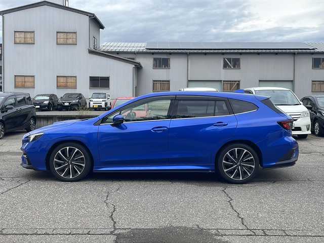 スバル レヴォーグ 1．8STIスポーツ EX 福井県 2021(令3)年 5.1万km WRブルーパール ワンオーナー /ターボ/4WD/メーカー純正ナビゲーション/（Bluetooth）/フルセグテレビ /サイドカメラ/バックカメラ/アイサイト/アダプティブクルーズコントロール/レーンキープアシスト/LEDヘッドライト/LEDフォグランプ/パワーバックドア/レザーシート/パワーシート /（メモリ付き）/パドルシフト/USBポート/ETC/シートヒーター /クリアランスソナー /オートリトラミラー /プッシュスタート/バックカメラ/保証書/取扱説明書