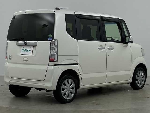 ホンダ Ｎ ＢＯＸ G SSパッケージ 道央・札幌 2017(平29)年 5.9万km プレミアムホワイトパールⅡ ・4WD/・純正ナビ/　CD/DVD/BT/SD/・フルセグTV/・バックカメラ/・両側パワースライドドア /・前席シートヒーター/・ビルトインETC/・プッシュスタート/・スマートキー/・オートライト/・HIDヘッドライト/・オートリトラミラー/・ミラーヒーター/・スペアキー/・積込タイヤ