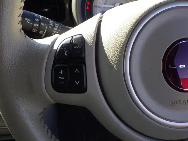 スズキ ラパン ＬＣ X 千葉県 2024(令6)年 3.1万km テラコッタピンクメタリック/アーバンブラウン 2トーン デュアルカメラブレーキサポート/社外メモリーナビ/【DVD/CD再生機能　Bluetooth接続】/バックカメラ/ドライブレコーダー（前後撮影）/ハーフレザーシート/前席シートヒーター/革巻きステアリング/ステアリングスイッチ/LEDヘッドライト/ウインカーミラー/リアコーナーセンサー/純正14インチアルミホイル/携帯リモコン