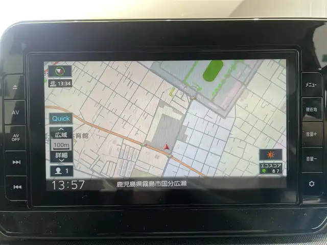 日産 サクラ X 鹿児島県 2023(令5)年 1.1万km ライトブルー ナビ/(フルセグTV/Bluetooth/DVD/CD)/インテリジェント エマージェンシーブレーキ/踏み間違い衝突防止アシスト/インテリジェント LI（車線逸脱防止支援システム）/インテリジェント FCW（前方衝突予測警報）/インテリジェント DA（ふらつき警報）/標識検知機能/先行車発進お知らせ/電動パーキングブレーキ/オートブレーキホールド/ETC/純正アルミホイール/純正フロアマット/LEDヘッドライト/スマートキー