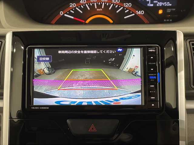 ダイハツ タント X SAⅡ 栃木県 2016(平28)年 2.9万km ブラックマイカメタリック 純正ナビ/（ＣＤ/ＤＶＤ/Bluetooth/フルセグ/USB）　/バックカメラ　/スマートアシストII　/・衝突回避支援ブレーキ/・衝突警報機能/・車線逸脱警報/・誤発進抑制制御機能/・先行車発進お知らせ機能/片側パワースライドドア　/オートライト　/横滑り防止装置　/スマートキー　/プッシュスタート　/アイドリングストップ　/電動格納ミラー/純正フロアマット