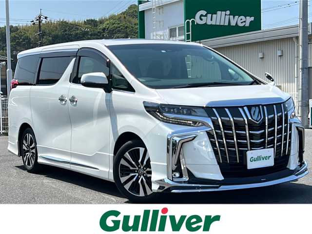 トヨタ アルファード S Cパッケージ 山口県 2022(令4)年 2.9万km ホワイトパールクリスタルシャイン ワンオーナー/禁煙車/スマートキー/プッシュスタート/前後ドライブレコーダー/フリップダウンモニター/ツインムーンルーフ/純正HDDナビ/(DTV/BT/DVD/ラジオ)/モデリスタエアロ/バックカメラ/ETC/ステアリングヒーター/シートヒーター＆エアシート/パワーシート/シートメモリー/パワーバックドア/オットマン/純正アルミホイール/純正フロアマット/オートハイビーム/左右分離型フルオートエアコン/取扱説明書/保証書