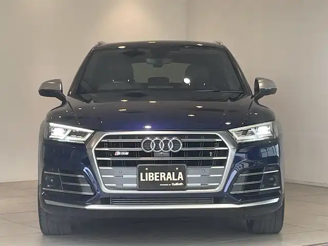 アウディ ＳＱ５ 愛知県 2018(平30)年 6万km 紺Ｍ ＢＡＮＧ＆ＯＬＵＦＳＥＮサウンド　/ファインナッパレザー　/バーチャコクピット　/マトリクスＬＥＤヘッドライト/純正ナビ　/フルセグＴＶ　/Ｂｌｕｅｔｏｏｔｈ　/３６０度カメラ　/ＡＣＣ　/ＬＫＡ　/ＢＳＭ　/シートヒーター　/パワーバックドア/ドライブレコーダー/プッシュスタート/ウィンカーミラー/アイドリングストップ