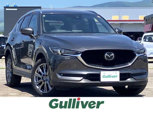 マツダ ＣＸ－５ XD エクスクルーシブモード 道南・函館 2019(平31)年 4.6万km マシーングレープレミアムM ・衝突被害軽減ブレーキ/・レーダークルーズコントロール/・レーンキープアシスト/・BSM/・BOSEサウンド/・純正メモリナビ/・フルセグＴＶ/・全方位カメラ/・ALPINE製フリップダウンモニター/・電動リアゲート/・前席パワーシート/・前席シートヒーター/・前席エアシート/・ステアリングヒーター/・純正LEDヘッドライト/・オートライト/・スマートキー