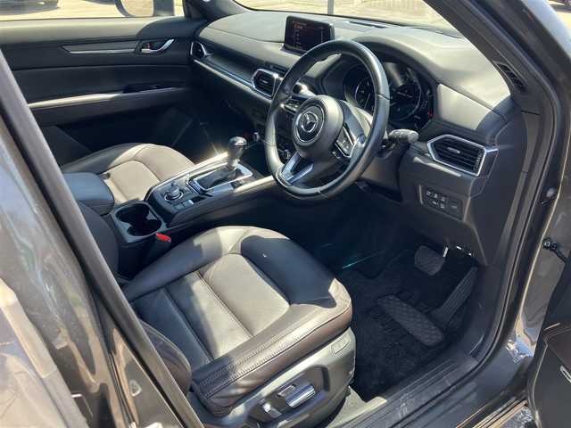 マツダ ＣＸ－５ XD エクスクルーシブモード 道南・函館 2019(平31)年 4.6万km マシーングレープレミアムM ・衝突被害軽減ブレーキ/・レーダークルーズコントロール/・レーンキープアシスト/・BSM/・BOSEサウンド/・純正メモリナビ/・フルセグＴＶ/・全方位カメラ/・ALPINE製フリップダウンモニター/・電動リアゲート/・前席パワーシート/・前席シートヒーター/・前席エアシート/・ステアリングヒーター/・純正LEDヘッドライト/・オートライト/・スマートキー