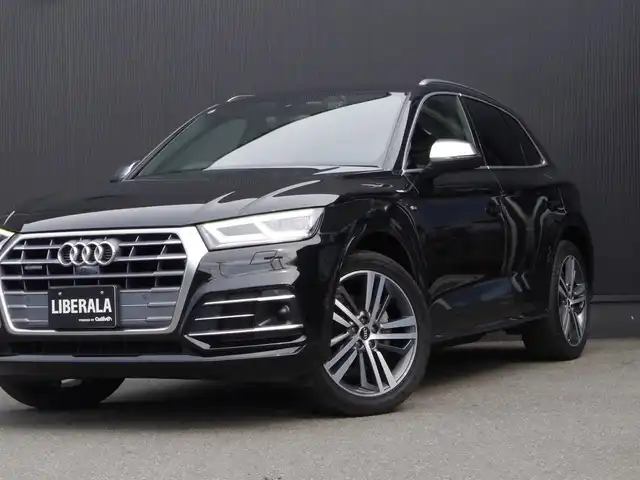 アウディ Ｑ５ 40TDIクワトロスポーツエアサ 香川県 2019(令1)年 3.7万km ミトスブラックメタリック 純正ナビ/360度カメラ/コーナーセンサー/ハーフレザー/シートヒーター/パワーシート/パワーバックドア/前後ドライブレコーダー/純正20インチアルミ/マトリクスLEDライト