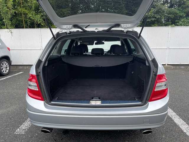 メルセデス・ベンツ Ｃ２５０ ステーションワゴン エレガンス 茨城県 2009(平21)年 7.2万km イリジウムシルバー エアバッグダブル＋サイド/ABS/パワーステアリング/バックカメラ/Bluetooth/TV/MD/パワーシートD席/N席/ルーフレール/フロアマット純正