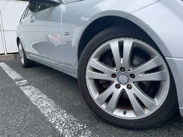 メルセデス・ベンツ Ｃ２５０ ステーションワゴン エレガンス 茨城県 2009(平21)年 7.2万km イリジウムシルバー エアバッグダブル＋サイド/ABS/パワーステアリング/バックカメラ/Bluetooth/TV/MD/パワーシートD席/N席/ルーフレール/フロアマット純正