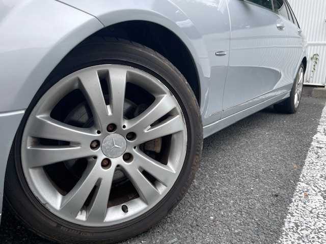 メルセデス・ベンツ Ｃ２５０ ステーションワゴン エレガンス 茨城県 2009(平21)年 7.2万km イリジウムシルバー エアバッグダブル＋サイド/ABS/パワーステアリング/バックカメラ/Bluetooth/TV/MD/パワーシートD席/N席/ルーフレール/フロアマット純正