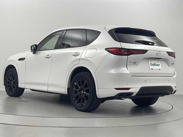 マツダ ＣＸ－６０ XD HV エクスクルーシブスポーツ 福島県 2022(令4)年 3.1万km ロジウムホワイトプレミアムメタリック /禁煙車//BOSEサウンド//全周囲カメラ//i-ACTIVSENSE/・スマートシティブレーキ/・マツダ・レーダー・クルーズ・コントロール/・レーンキープ・アシスト・システム//ブラインドスポットモニター//ヘッドアップディスプレイ//純正ナビ/・BT.USB.スマホ連携/・フルセグTV//電動リアゲート//本革シート/・前席パワーシート/・D席シートメモリー/・全席シートヒーター/・前席シートベンチレーション//ステアリングヒーター//ドライブレコーダー（FR）//ETC//プッシュスタート//スマートキー×2//電動パーキングブレーキ//LEDヘッドライト//純正フロアマット//純正20インチAW