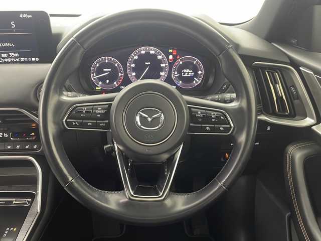マツダ ＣＸ－６０ XD HV エクスクルーシブスポーツ 福島県 2022(令4)年 3.1万km ロジウムホワイトプレミアムメタリック /禁煙車//BOSEサウンド//全周囲カメラ//i-ACTIVSENSE/・スマートシティブレーキ/・マツダ・レーダー・クルーズ・コントロール/・レーンキープ・アシスト・システム//ブラインドスポットモニター//ヘッドアップディスプレイ//純正ナビ/・BT.USB.スマホ連携/・フルセグTV//電動リアゲート//本革シート/・前席パワーシート/・D席シートメモリー/・全席シートヒーター/・前席シートベンチレーション//ステアリングヒーター//ドライブレコーダー（FR）//ETC//プッシュスタート//スマートキー×2//電動パーキングブレーキ//LEDヘッドライト//純正フロアマット//純正20インチAW