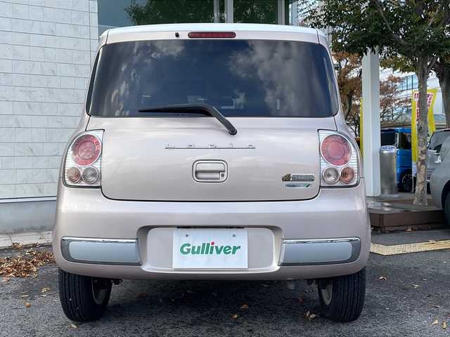 スズキ ラパン ショコラ X 鳥取県 2013(平25)年 5.6万km シャンパンピンクパール/メタリックホワイト ホワイトルーフ/専用インテリア/・合皮シート/本革巻ステアリング/KENWOOD彩速ナビ【MDV-Z701】/・フルセグ/Bluetooth/CD/DVD/バックカメラ/スマートキー/プッシュスタート/ETC/前後ドライブレコーダー/ABS/セキュリティアラーム/オートライト/キセノンヘッドライト/Wエアバック