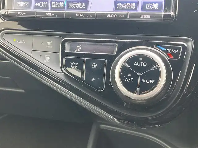 トヨタ アクア G GRスポーツ 熊本県 2018(平30)年 9.1万km ブラックマイカ 純正ナビ/・AM/FM/CD/SD/USB/HDMI/BT/・フルセグTV/バックカメラ/トヨタセーフティセンス/・プリクラッシュセーフティ/・レーンディパーチャーアラート/・先行車発進お知らせ機能/・オートマチックハイビーム/クルーズコントロール/車両接近通報装置/純正ドライブレコーダー/ETC2.0/革巻きステアリング/・ステアリングリモコン/オートライト/・フォグランプ/・LEDライト/電動格納ミラー/・ウィンカーミラー/ドアバイザー/ハーフレザーシート/純正フロアマット/純正アルミホイール/スマートキー