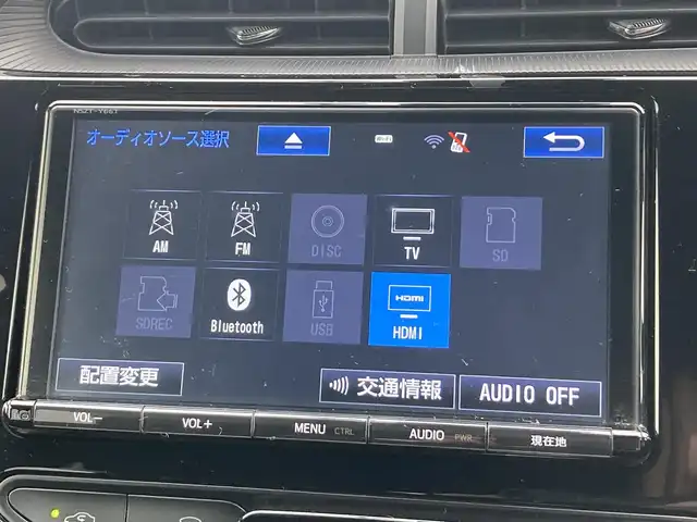 トヨタ アクア G GRスポーツ 熊本県 2018(平30)年 9.1万km ブラックマイカ 純正ナビ/・AM/FM/CD/SD/USB/HDMI/BT/・フルセグTV/バックカメラ/トヨタセーフティセンス/・プリクラッシュセーフティ/・レーンディパーチャーアラート/・先行車発進お知らせ機能/・オートマチックハイビーム/クルーズコントロール/車両接近通報装置/純正ドライブレコーダー/ETC2.0/革巻きステアリング/・ステアリングリモコン/オートライト/・フォグランプ/・LEDライト/電動格納ミラー/・ウィンカーミラー/ドアバイザー/ハーフレザーシート/純正フロアマット/純正アルミホイール/スマートキー