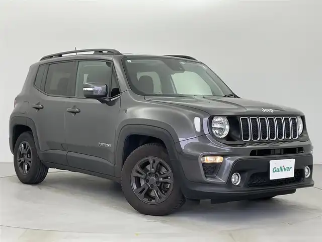 クライスラー・ジープ ジープ レネゲード ロンジチュード 富山県 2020(令2)年 4.8万km ガンＭ ワンオーナー/純正ディスプレイオーディオ(AM/FM/BT/USB/AUX)/バックカメラ/クルーズコントロール/レーンキープアシスト/衝突軽減ブレーキ/ブラインドスポットモニター/電動パーキングブレーキ/後方コーナーセンサー/ルーフレール/アイドリングストップ/横滑り防止装置/純正AW/純正フロアマット/ハロゲンヘッドライト/フォグランプ/プッシュスタート/スマートキー/スペアキー1本/取扱説明書/保証書