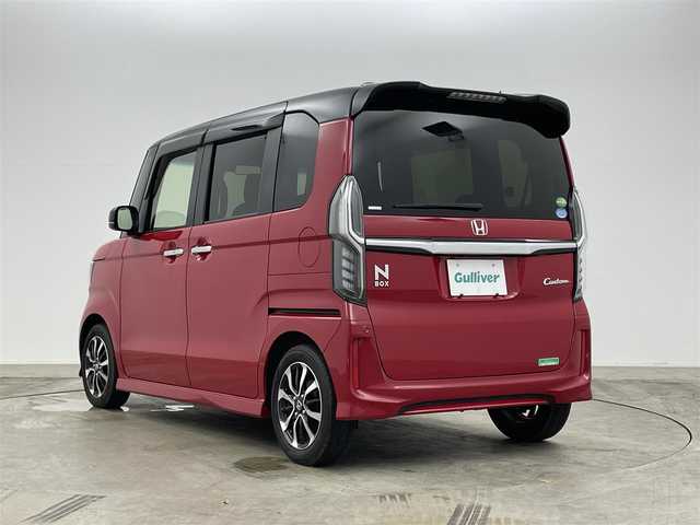 ホンダ Ｎ ＢＯＸ カスタム G L ホンダセンシング 岡山県 2020(令2)年 5.3万km ミラノレッド 両側パワースライドドア/純正8インチメモリナビゲーション/【Bluetooth/フルセグTV/CD/DVD/USB】　/アダプティブ・クルーズ・コントロール/ビルトインETC　/前席シートヒーター　/衝突軽減ブレーキ　/LEDヘッドライト　/オートハイビーム/バックカメラ　/純正ドライブレコーダー(前後)/プッシュスタート　/純正フロアマット/踏み間違い防止/ISOFIX/後席サンシェード/ステアリングスイッチ/チルトステアリング/シートリフター/ウィンカーミラー/ドアバイザー