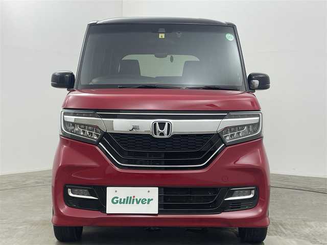 ホンダ Ｎ ＢＯＸ カスタム G L ホンダセンシング 岡山県 2020(令2)年 5.3万km ミラノレッド 両側パワースライドドア/純正8インチメモリナビゲーション/【Bluetooth/フルセグTV/CD/DVD/USB】　/アダプティブ・クルーズ・コントロール/ビルトインETC　/前席シートヒーター　/衝突軽減ブレーキ　/LEDヘッドライト　/オートハイビーム/バックカメラ　/純正ドライブレコーダー(前後)/プッシュスタート　/純正フロアマット/踏み間違い防止/ISOFIX/後席サンシェード/ステアリングスイッチ/チルトステアリング/シートリフター/ウィンカーミラー/ドアバイザー