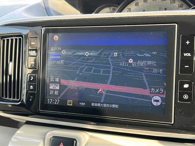 ダイハツ ムーヴ キャンバス G メイクアップ リミテッド　SAⅢ 岐阜県 2020(令2)年 3.1万km パールホワイトⅢ/スムースグレーマイカメタリック 2トーン 純正ナビ/フルセグテレビ/DISC/iPad/memorymusic/SD/HDMI/Bluetooth/FM/AM/ドライブレコーダー/両側パワースライドドア/横滑り防止機能/オートハイビーム/アイドリングストップ/プッシュスタート/スマートキー/純正マット/電動格納ミラー/アラウンドビゥーモニター/ドアバイザー/ETC