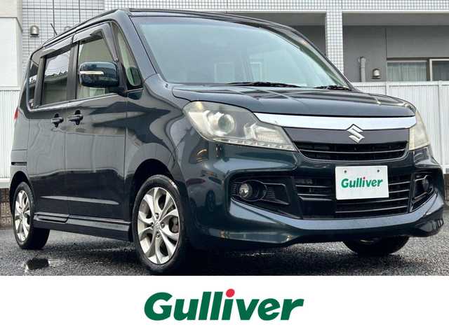 スズキ ソリオ バンディット DJE 愛知県 2015(平27)年 6.3万km コメットグリーン ワンオーナー/社外ナビ（AM/FM/CD/DVD/BT/フルセグTV）/両側パワスラ/バックカメラ/クルーズコントロール/ビルドインETC/純正アルミホイール/スマートキー/スペアキー×1/ステアリングスイッチ/電動格納ドアミラー/ドアバイザー