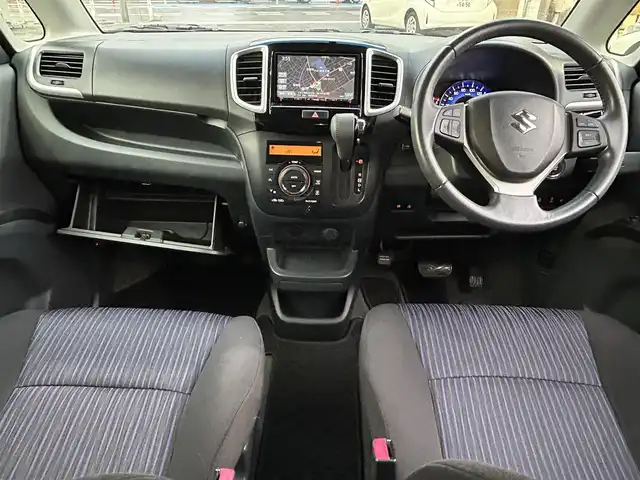 スズキ ソリオ バンディット DJE 愛知県 2015(平27)年 6.3万km コメットグリーン ワンオーナー/社外ナビ（AM/FM/CD/DVD/BT/フルセグTV）/両側パワスラ/バックカメラ/クルーズコントロール/ビルドインETC/純正アルミホイール/スマートキー/スペアキー×1/ステアリングスイッチ/電動格納ドアミラー/ドアバイザー