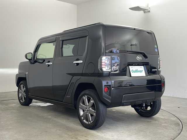 ダイハツ タフト G ターボ 兵庫県 2020(令2)年 1.9万km ブラックマイカメタリック ・社外8インチナビ（フルセグ・BT・CD・DVD・USB）/・スマートアシストIII/・衝突警報機能 (対車両・対歩行者)/・衝突回避支援ブレーキ機能 (対車両・対歩行者)/・車線逸脱警報機能/・誤発進抑制制御機能 (前方・後方)/・先行車発進お知らせ機能/・オートハイビーム/・レーダークルーズコントロール/・ガラスルーフ/・純正前後ドライブレコーダー/・シートヒーター/・バックカメラ/・ETC/・電動パーキングブレーキ/・ブレーキホールド/・ステアリングスイッチ/・アイドリングストップ/・LEDオートライト/・純正15インチアルミホイール/・純正フロアマット/・スマートキー/・スペアキー/・プッシュスタート