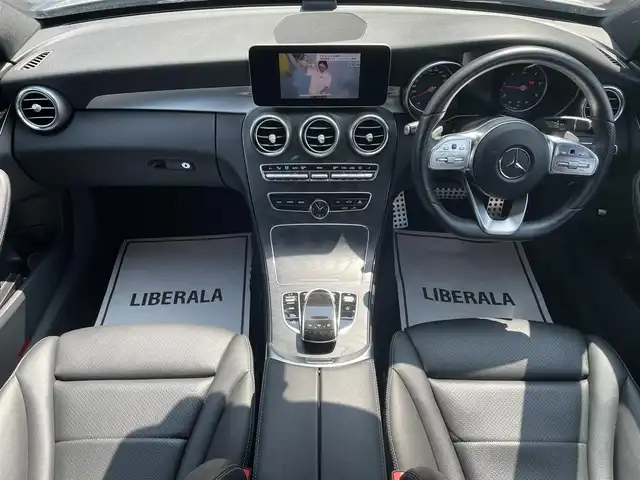 メルセデス・ベンツ Ｃ２２０ｄ アバンギャルド　AMGライン 滋賀県 2019(令1)年 4.3万km イリジウムシルバー レーダーセーフティパッケージ/黒革シート/前席シートヒーター/前席パワーシート/純正ナビ/・フルセグTV/BT/USB/バックカメラ/ACC/アクティブブレーキアシスト/LKA/BSM/衝突軽減ブレーキ/ドラレコ前後