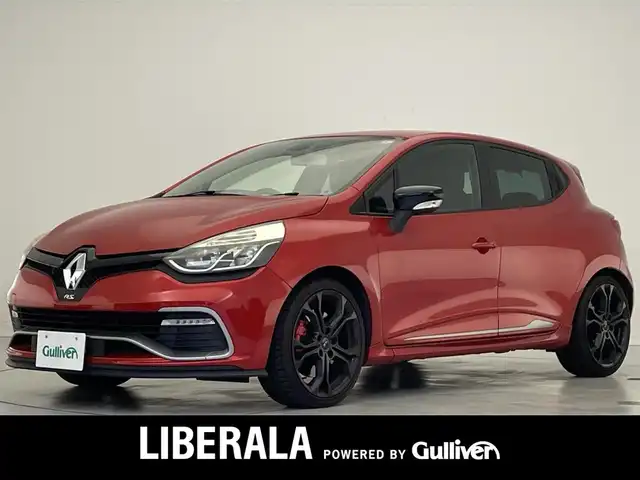 ルノー ルーテシア ルノー スポール シャシーカップ 福岡県 2014(平26)年 6.4万km 赤 社外ナビ/（BT/CD/DVD/フルセグ）/バックカメラ/ETC/パドルシフト/HIDヘッドライト/オートライト/プッシュスタート/スマートキー