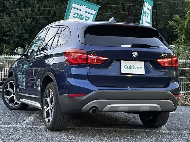 ＢＭＷ Ｘ１ 埼玉県 2016(平28)年 5万km 紺 インテリジェントセーフティ/ハーフレザーシート/純正ナビ/バックカメラ/パワーバックドア/LEDヘッドライト/純正18インチアルミ/PDC/ETC/プッシュスタート/スマートキー/保証書付整備手帳/取扱説明書