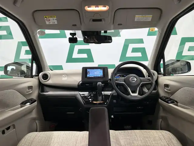 日産 デイズ X 鹿児島県 2021(令3)年 6.1万km ブラック 禁煙車　/ナビ　/エマージェンシーブレーキ　/バックカメラ　/横滑り防止　/先行者発進機能/標識認識機能/レーンキープアシスト　/前後コーナーセンサー　/前方ドライブレコーダー　/純正フロアマット　/オートライト　/オートマチックハイビーム　/ＥＴＣ/純正アルミホイール