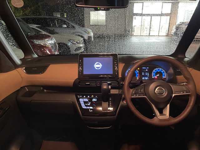 日産 ルークス ハイウェイスター Gターボ 茨城県 2021(令3)年 1.4万km ブラックパール ワンオーナー/インテリジェントエマージェーシーブレーキ/純正ナビ【AM/FM/CD/DVD/フルセグ】/片側パワースライドドア/全周囲モニター/ETC/ドライブレコーダー/横滑り防止装置/盗難防止装置/コーナーセンサー/ターボ/車線逸脱防止支援システム/LEDライト/保証書/取扱説明書/スペアキー×1