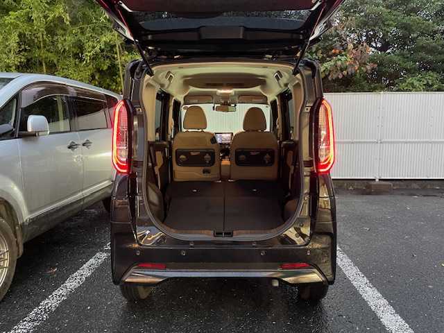 日産 ルークス ハイウェイスター Gターボ 茨城県 2021(令3)年 1.4万km ブラックパール ワンオーナー/インテリジェントエマージェーシーブレーキ/純正ナビ【AM/FM/CD/DVD/フルセグ】/片側パワースライドドア/全周囲モニター/ETC/ドライブレコーダー/横滑り防止装置/盗難防止装置/コーナーセンサー/ターボ/車線逸脱防止支援システム/LEDライト/保証書/取扱説明書/スペアキー×1