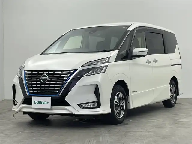 日産 セレナ e－パワー ハイウェイスター V 群馬県 2020(令2)年 5.5万km ブリリアントホワイトパール 雹害　純正１０インチナビ　プロパイロット　ブラインドスポットモニター　レーンキープアシスト　エマージェンシーブレーキ　アラウンドビューモニター　デジタルインナーミラー　ステアリングヒーター　ＥＴＣ