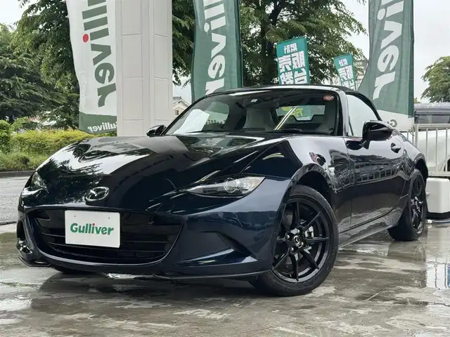 マツダ ロードスター S レザーPKG ホワイトセレクション 兵庫県 2023(令5)年 2.1万km ディープクリスタルブルーマイカ 純正ナビ/バックカメラ/フルセグTV/BOSEサウンド/Bluetooth接続可/アダプティブLEDヘッドライト/シートヒーター/パーキングセンサー/スマートキー/プッシュスタート/純正アルミホイール/ホワイトレザー/ドライブレコーダー/クルーズコントロール