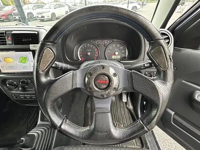 スズキ ジムニー XC 道央・札幌 2010(平22)年 6.2万km ノクターンブルーパール ４WD/社外SDナビ/AM/FM/CD/DVD/BT/フルセグ/社外ドライブレコーダー/ドアミラーヒーター/ヘッドライトレベライザー/電格ミラー/momoステアリング/フォグランプ/リフトアップ/純正フロアマット