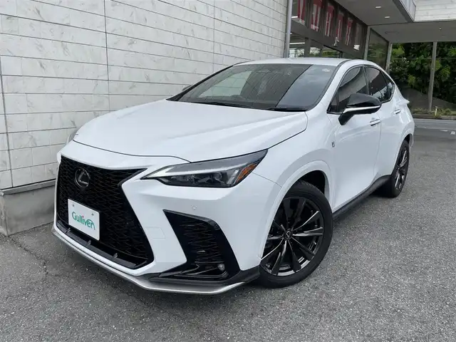 レクサス ＮＸ 350h Fスポーツ 埼玉県 2022(令4)年 2万km ホワイトノーヴァガラスフレーク 外部検査済み
